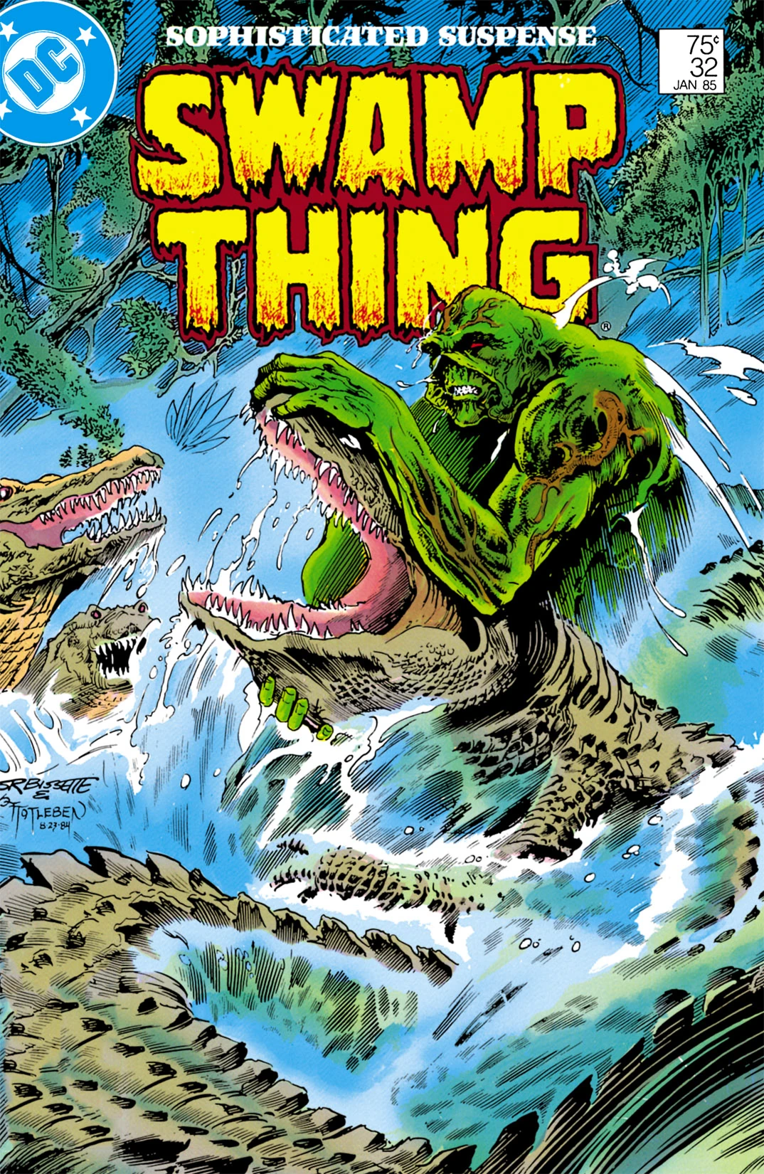 The Saga of the Swamp Thing #32 (DC, 1985 — Cover A) cover